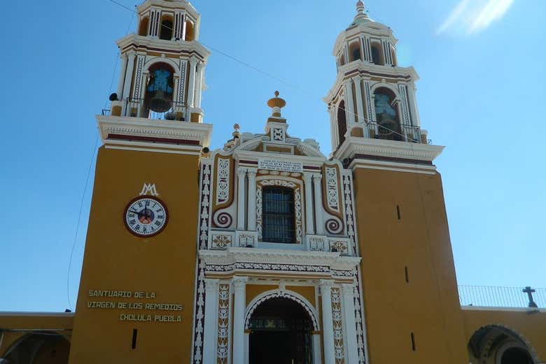 Iglesia en Cholula