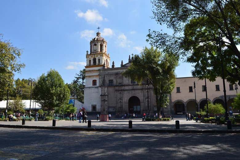 Iglesia de San Juan Baurista, en Coyoacán