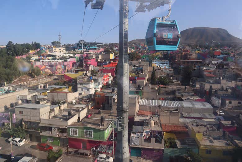 L'incredibile vista da Città del Messico