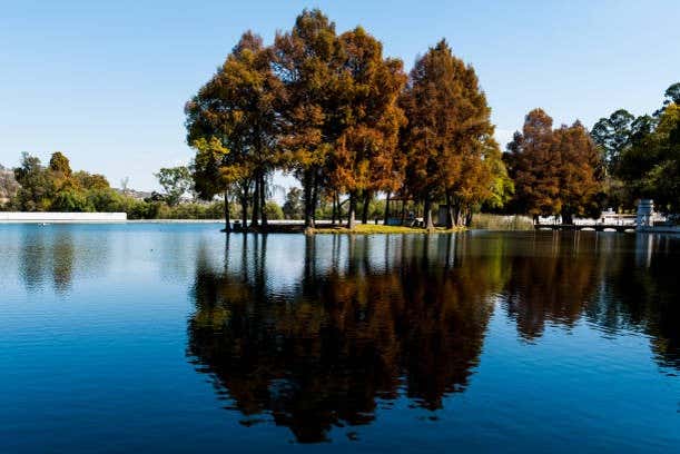 Lago de la hacienda de Chautla