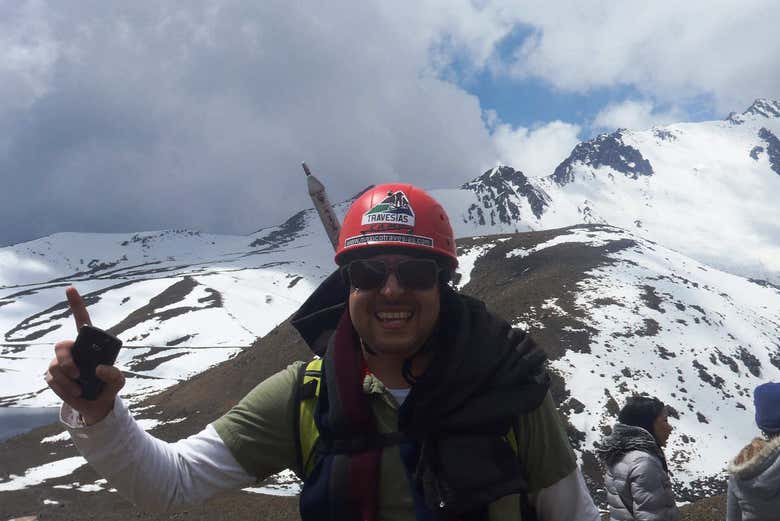 Trilha ao vulcão Nevado de Toluca