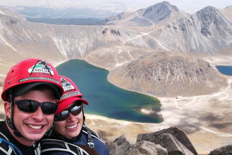 Montanhas e lagos de Toluca