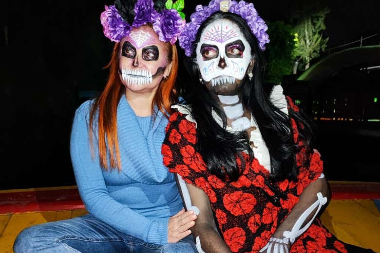 Catrinas en el Día de Muertos
