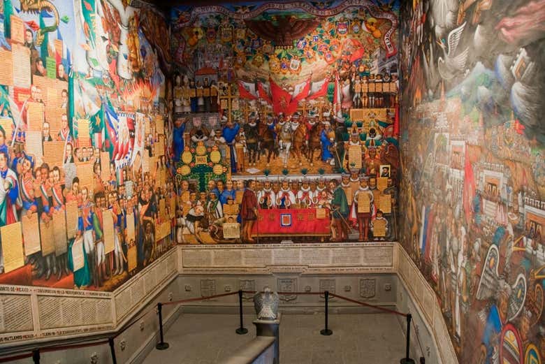 Peintures murales du palais du gouvernement