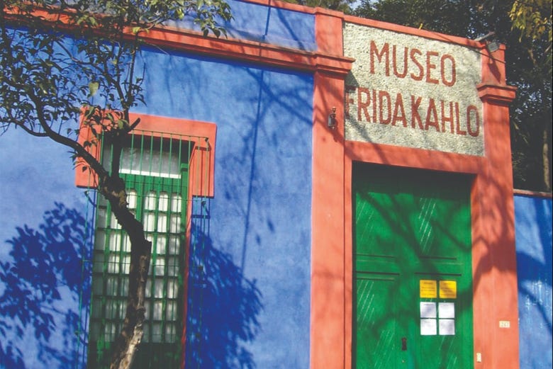 Entrada do Museu Frida Kahlo