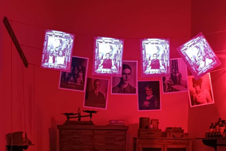 Negativos fotográficos del padre de Frida Kahlo