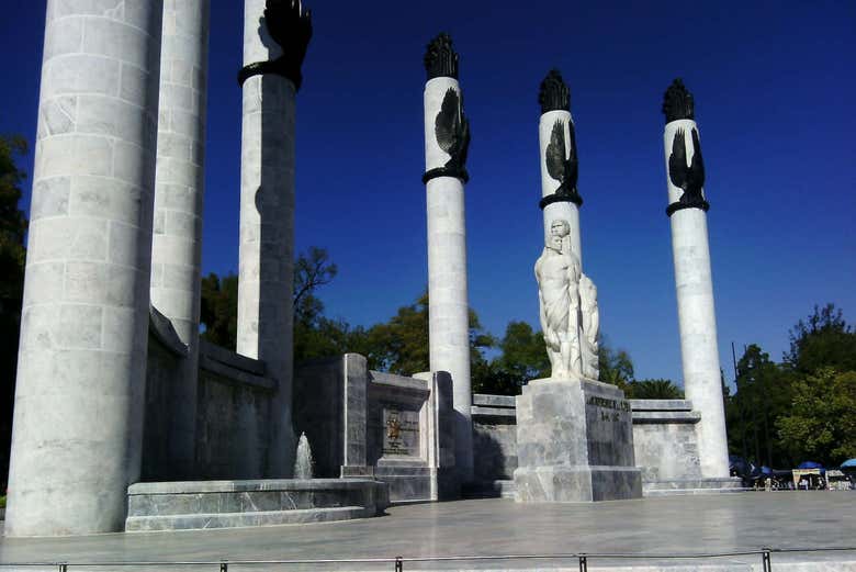 Le monument aux Niños Héroes