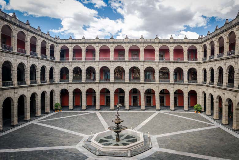National Palace in Mexico City