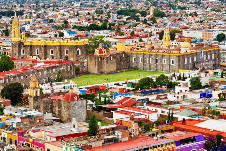 Panorámica de Cholula