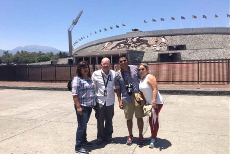 Haciendo una parada para fotografías