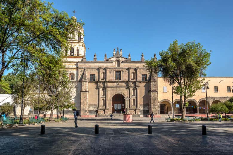 Parroquia de San Juan Bautista, en Coyoacán
