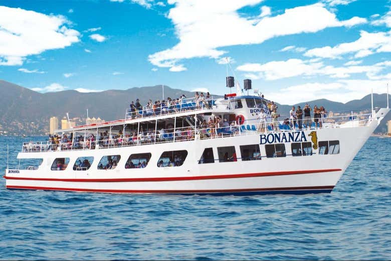 Un giro in barca nella baia di Acapulco