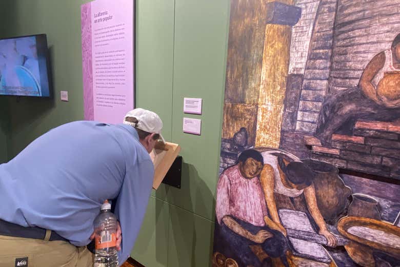 Vous admirerez les fresques murales de Diego Rivera