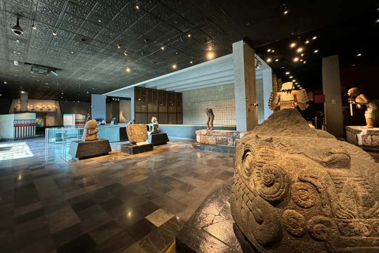 Recorreremos diferentes salas del Museo del Templo Mayor