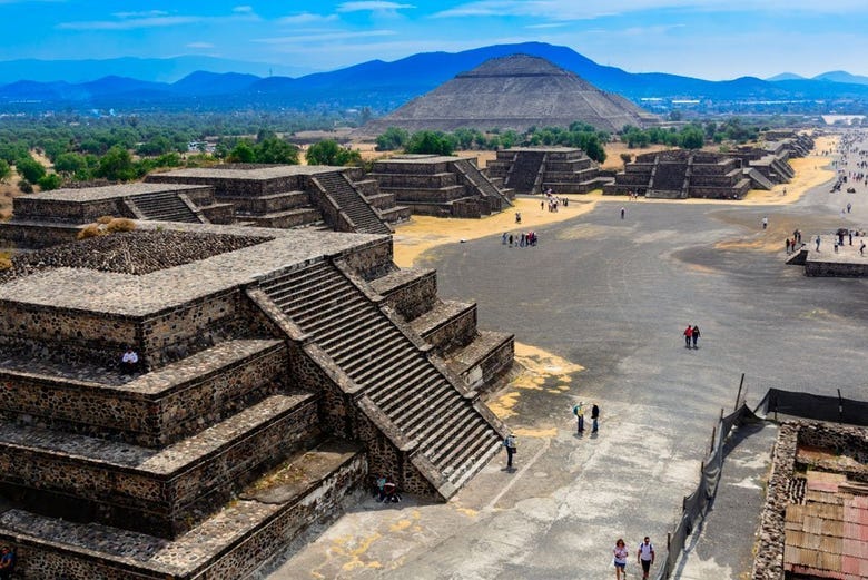 Pirâmides de Teotihuacán