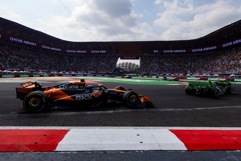 Los impresionantes monoplazas en la Fórmula 1 de México