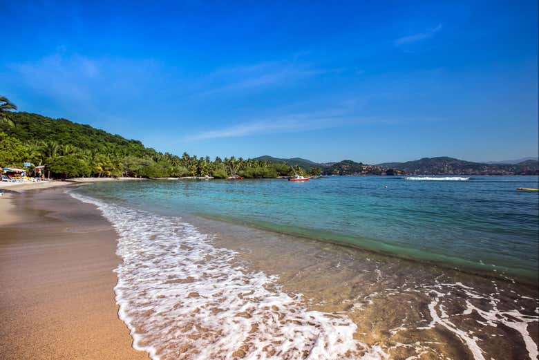 Una delle spiagge di Acapulco