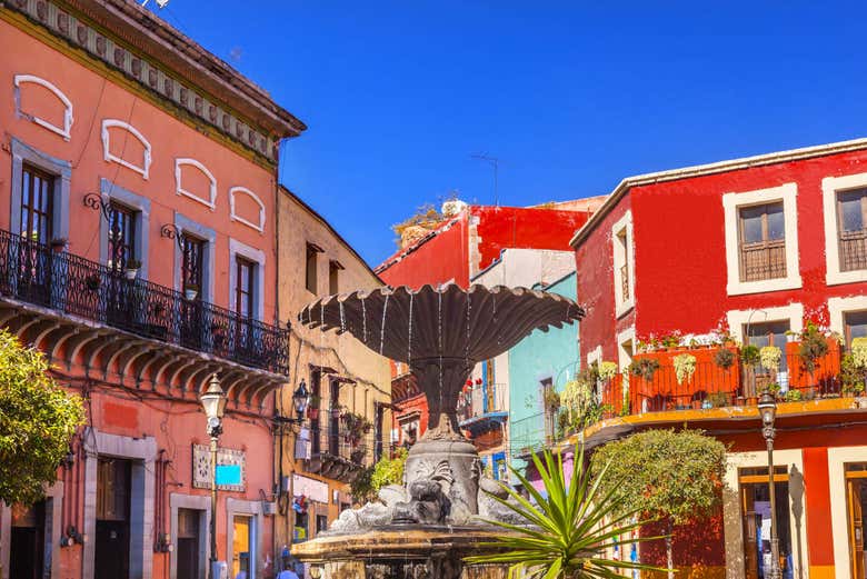 Plaza del Baratillo en Guanajuato