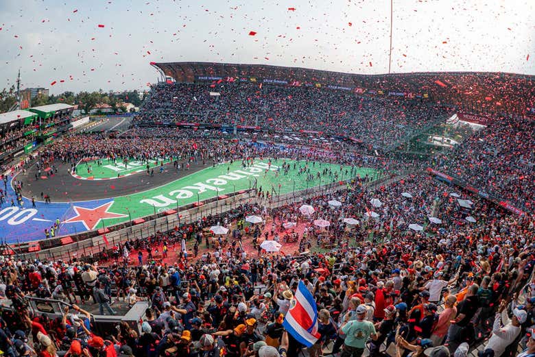 La fiesta durante una premiación