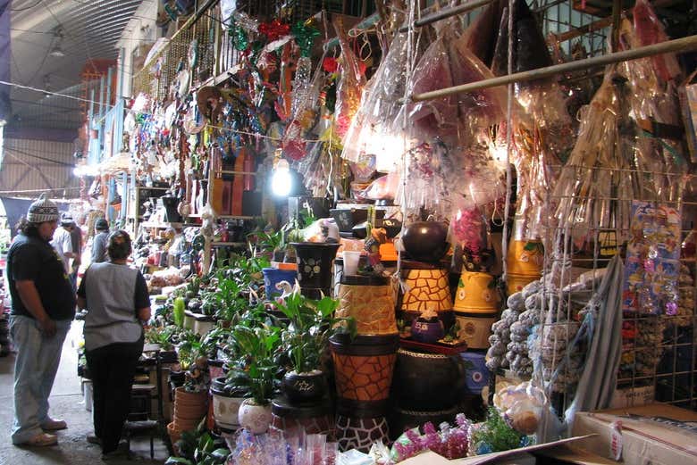 Chiosco del Mercado de Jamaica
