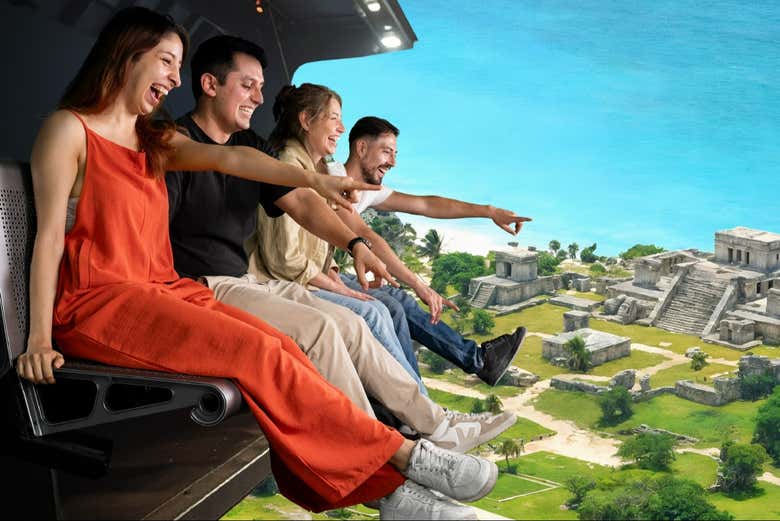 L'expérience du simulateur de vol chez Odisea México