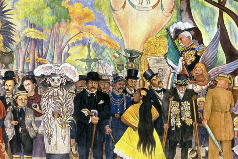 « Rêve d'un après-midi dominical dans l'Alameda Central »