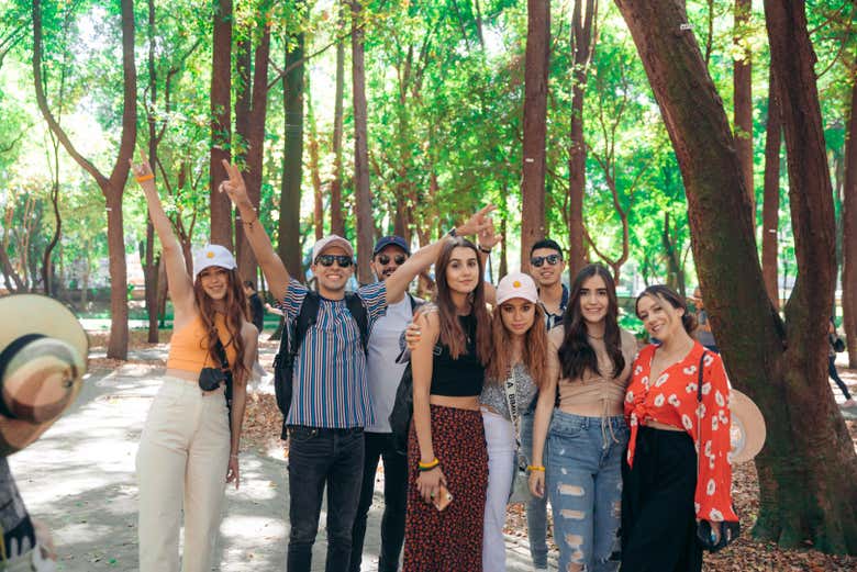 Dans la forêt de Chapultepec