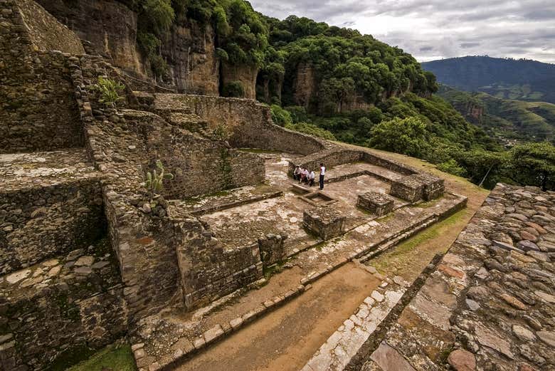 Temple aztèque de Malinalco