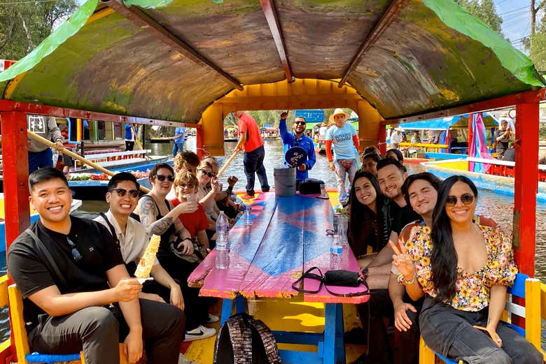 Profitez d'une balade en trajinera