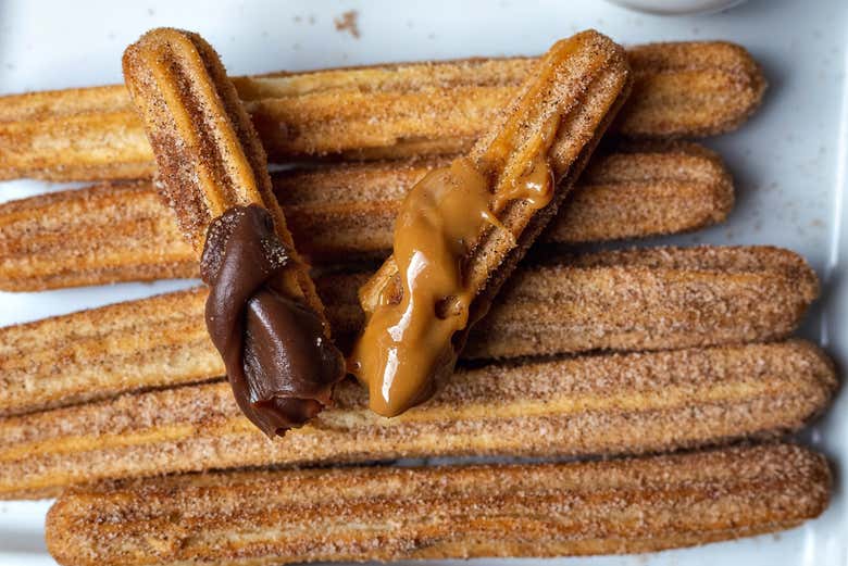 Los churros típicos de este día 