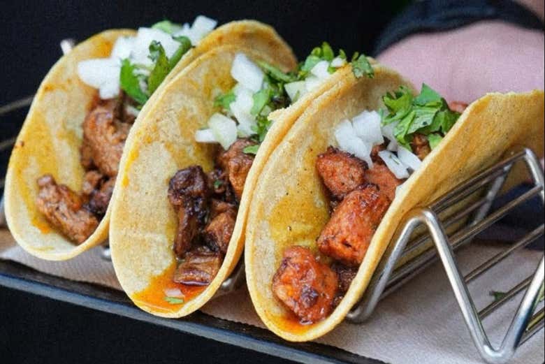 Tradicionales tacos mexicanos