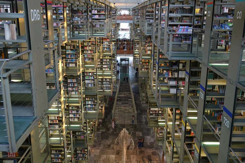 Visite de la bibliothèque Vasconcelos