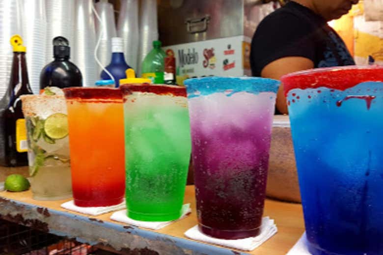 Boissons colorées !