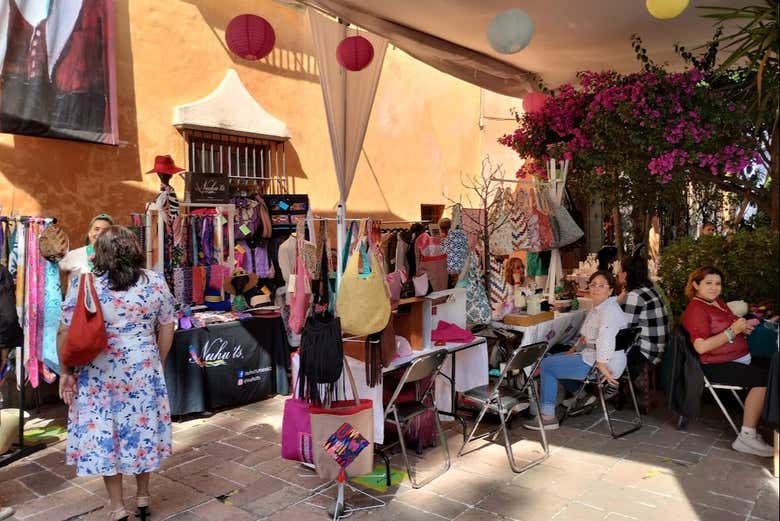 Visitando el Mercado de San Ángel