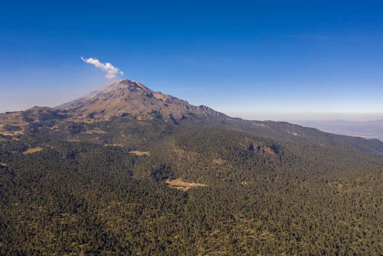 Iztaccíhuatl volcano