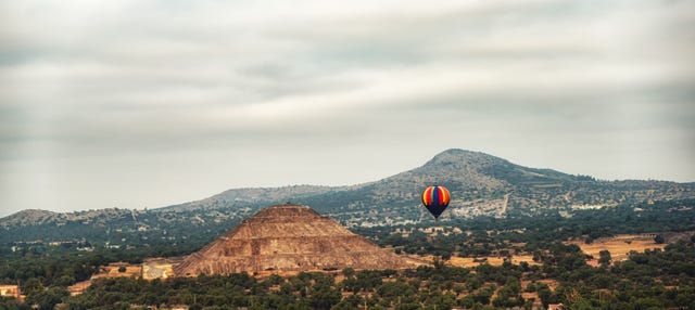 Teotihuacán Private Hot Air Balloon Flight