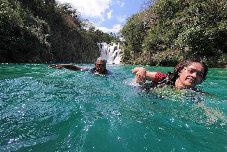 Des eaux turquoise à couper le souffle
