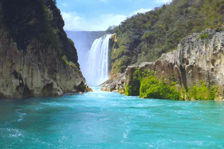 Vistas de la cascada
