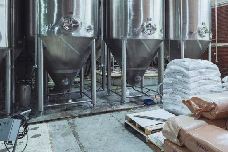 En las instalaciones de Cervecería de Colima