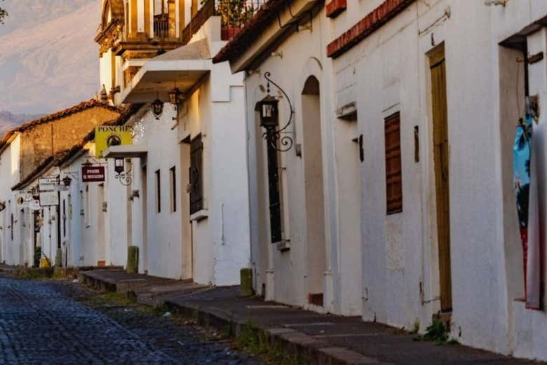 Arquitetura colonial de Comala