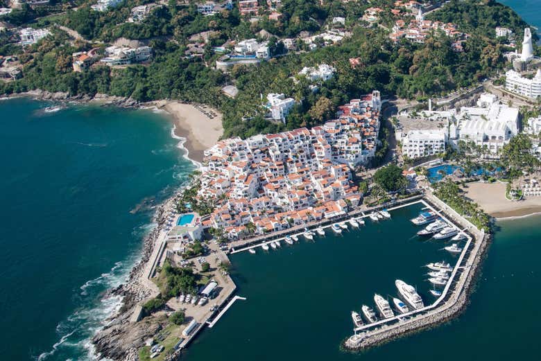 Manzanillo vista dall'alto