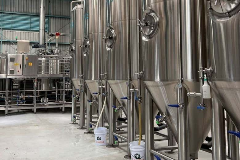 Instalaciones de la Cervecería de la Costa