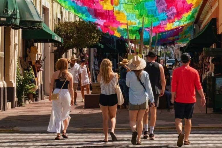 Esplorando il centro di Colima