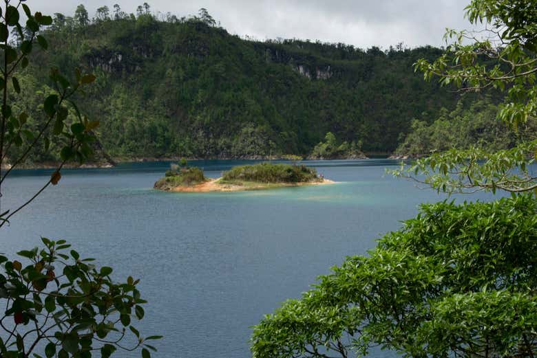 Los lagos son la frontera natural entre México y Guatemala