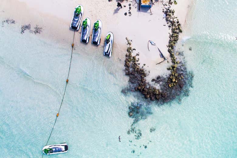 Jet skis à Costa Mujeres