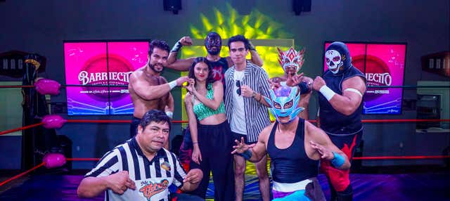 Espectáculo de lucha libre en Cozumel