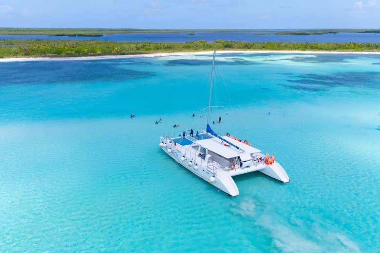 In catamarano a Cozumel