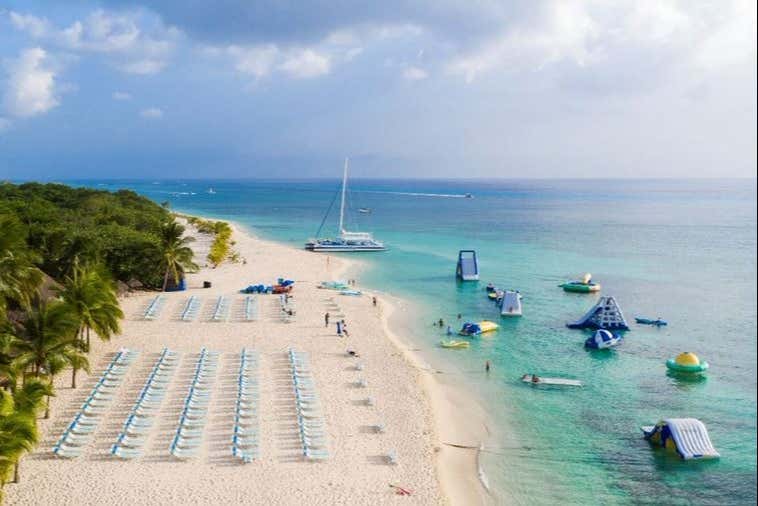 Private beach club