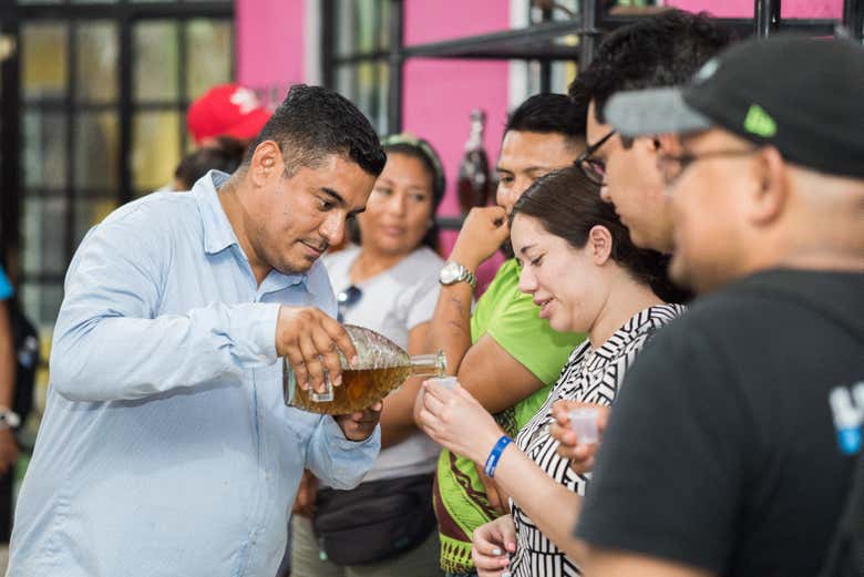 Degustação de tequila 