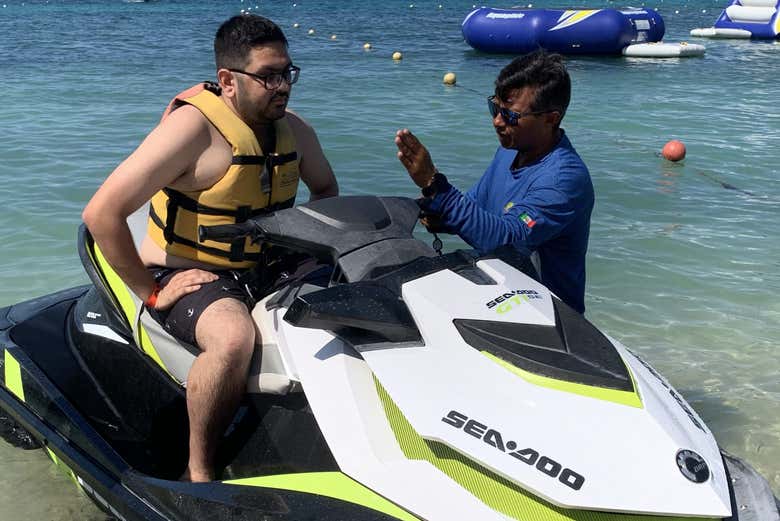 Listening to the instructions